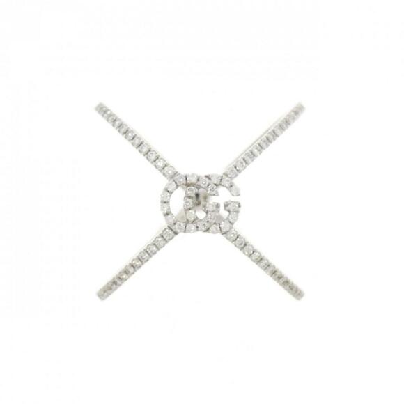 GUCCI White Gold Diamond Ring - Picture 2 of 5